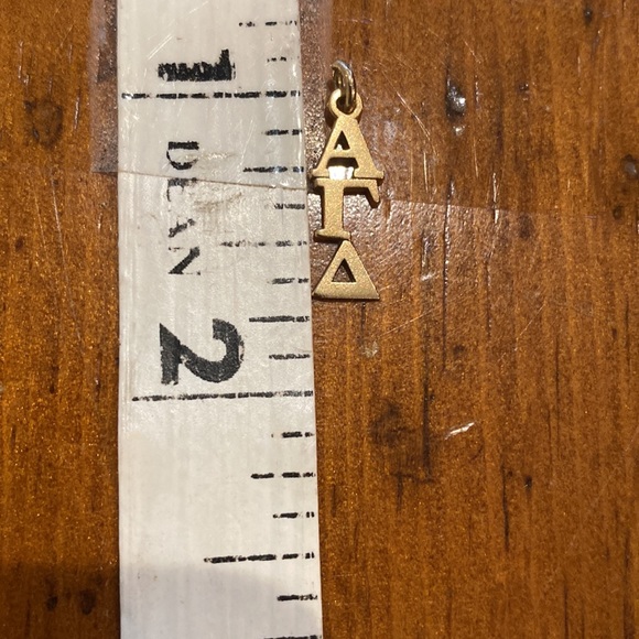 Monogram charm sorority Alpha Gamma Delta AGD college sisterhood club society - Picture 4 of 5